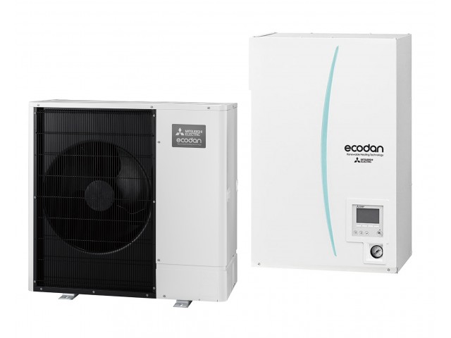 Термопомпа  Mitsubihi Electric ECODAN  PUHZ-SW100VAA/ERSC-VM2C