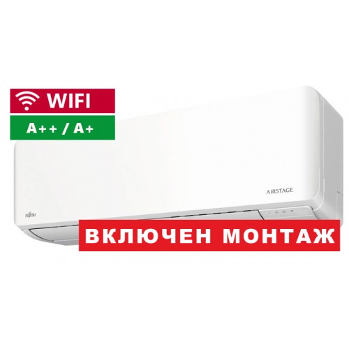 Климатик Fujitsu ASEH14KMCG/AOEH14KMCG AIRSTAGE WIFI 14000 BTU,КЛАС А++